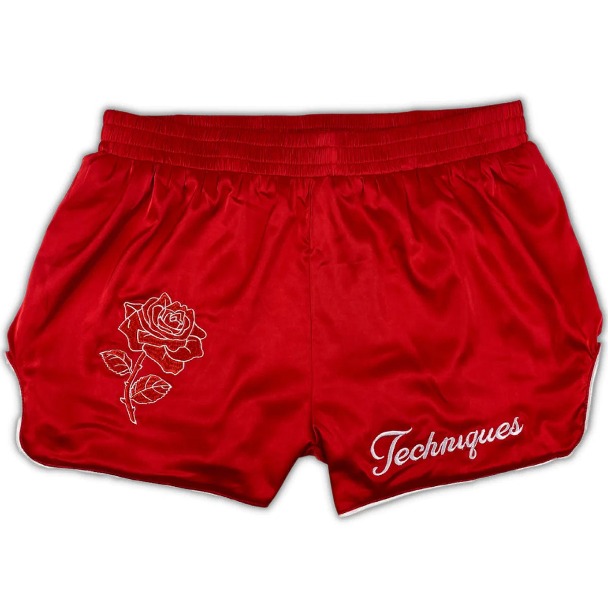 Shorts Muay Thai Style Rosé Red Retro Techniques Canada - M Size