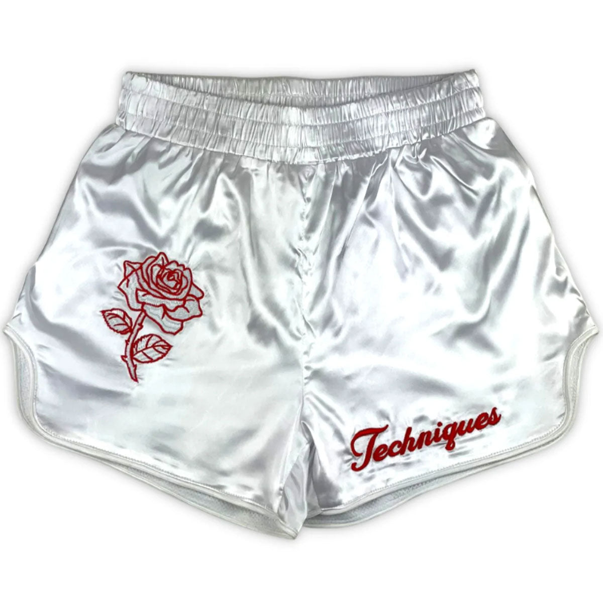 Shorts Muay Thai Style Rosé White Retro Techniques Canada - M Size