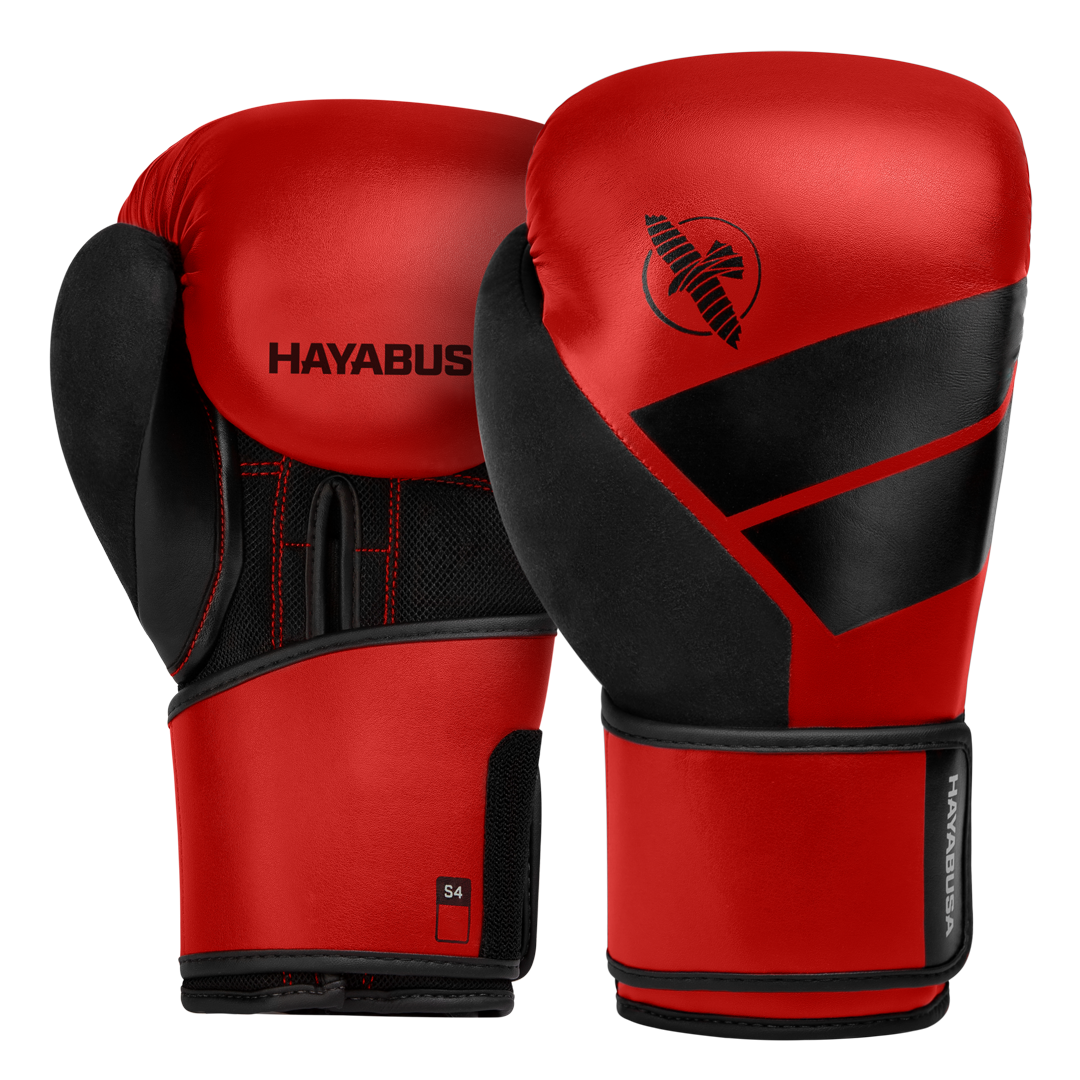 Boxing Gloves Hayabusa S4 Leather Red - 10 OZ