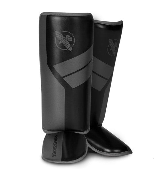 Shin Guards Hayabusa S4 Youth Black - L/XL Size