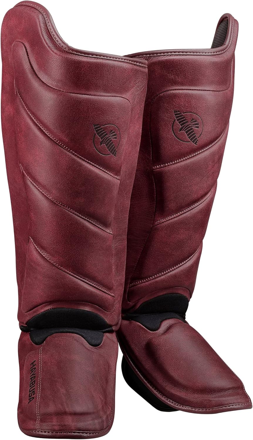 Shin Guards Hayabusa T3 LX Crimson - M Size
