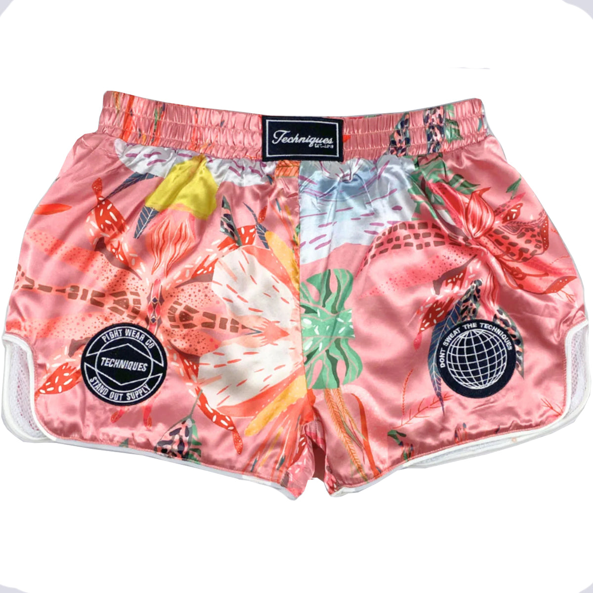 Shorts Muay Thai Style Floral Retro Techniques Canada - XL Size