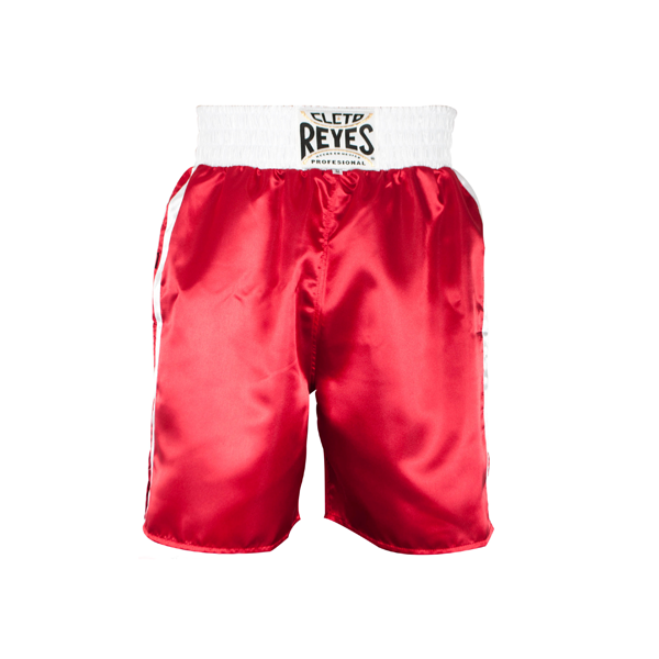 Shorts Classic For Boxing Cleto Reyes Satin Red White - S Size