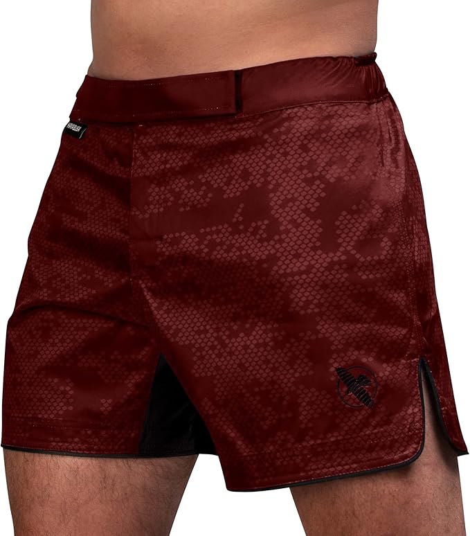 Shorts Hex Mid-Thigh Hayabusa Red - S Size