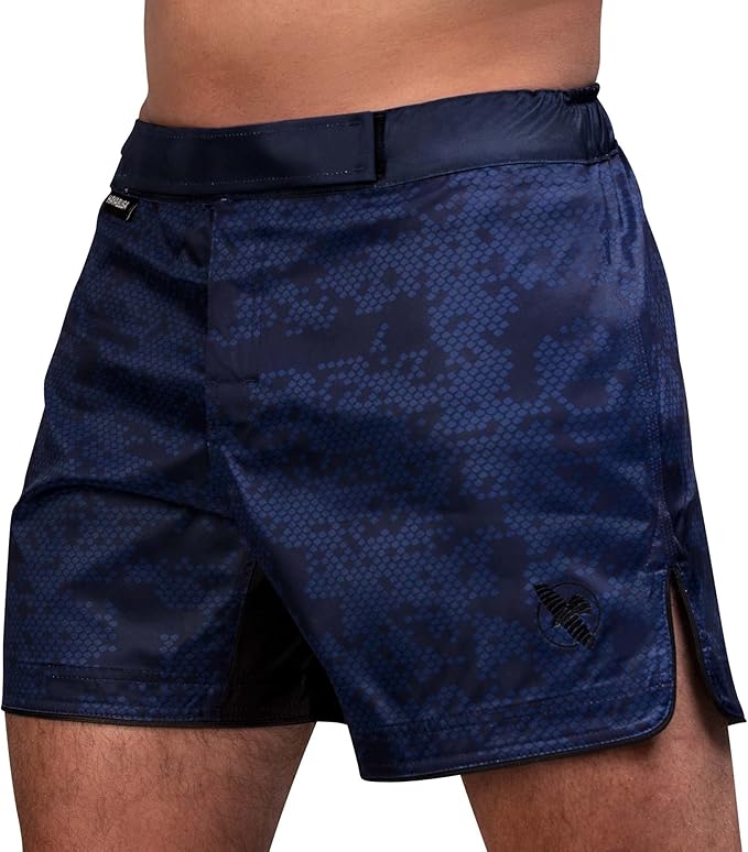 Shorts Hex Mid-Thigh Hayabusa Blue - XL Size
