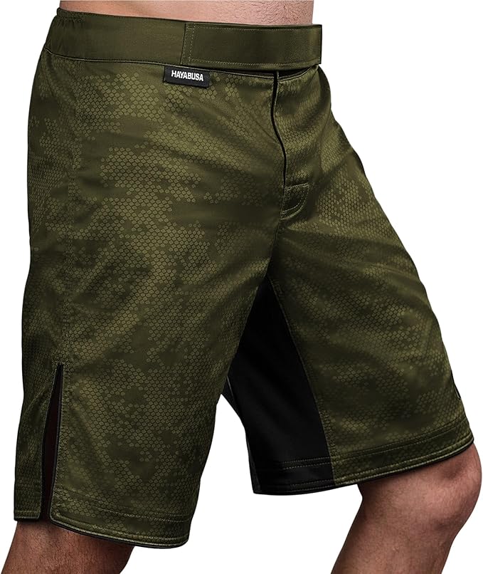 Shorts MMA Hayabusa Hexagon Green - M Size