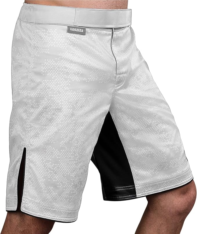 Shorts MMA Hayabusa Hexagon White - XL Size