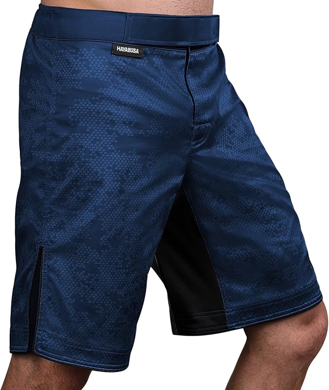Shorts MMA Hayabusa Hexagon Blue - S Size