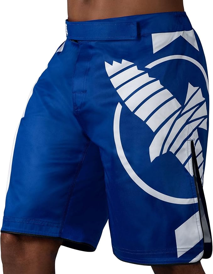 Shorts MMA Hayabusa Icon Blue White - S Size