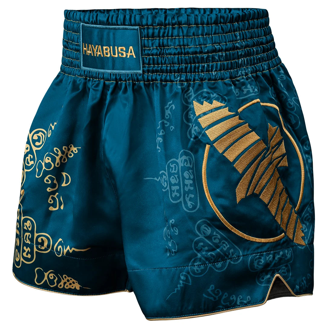 Shorts Muay Thai Hayabusa Falcon Blue - XL Size