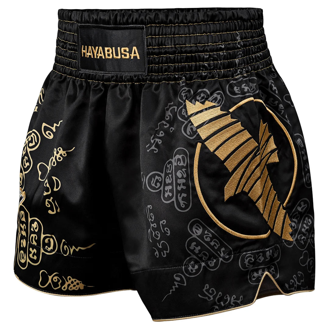 Shorts Muay Thai Hayabusa Falcon Black - L Size