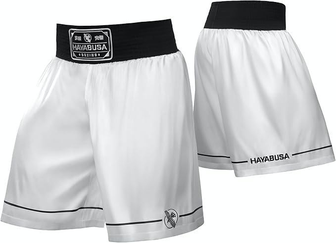 Shorts Pro Boxing Hayabusa White - Xl Size