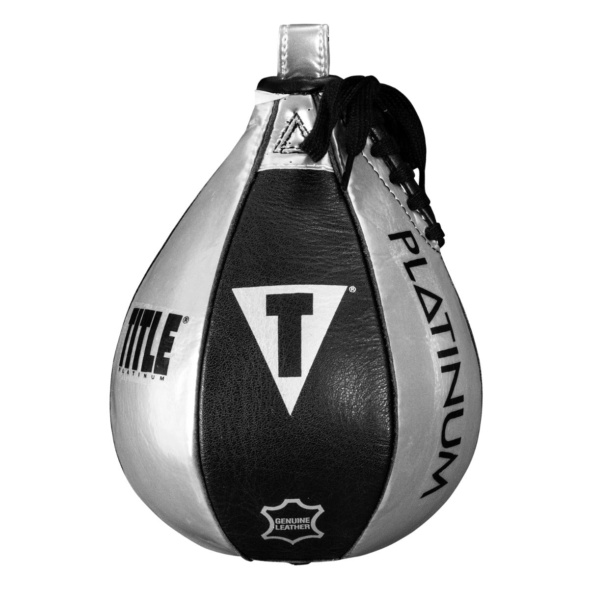 Speed Bag Platinum Momentous Title Black - 5 Size