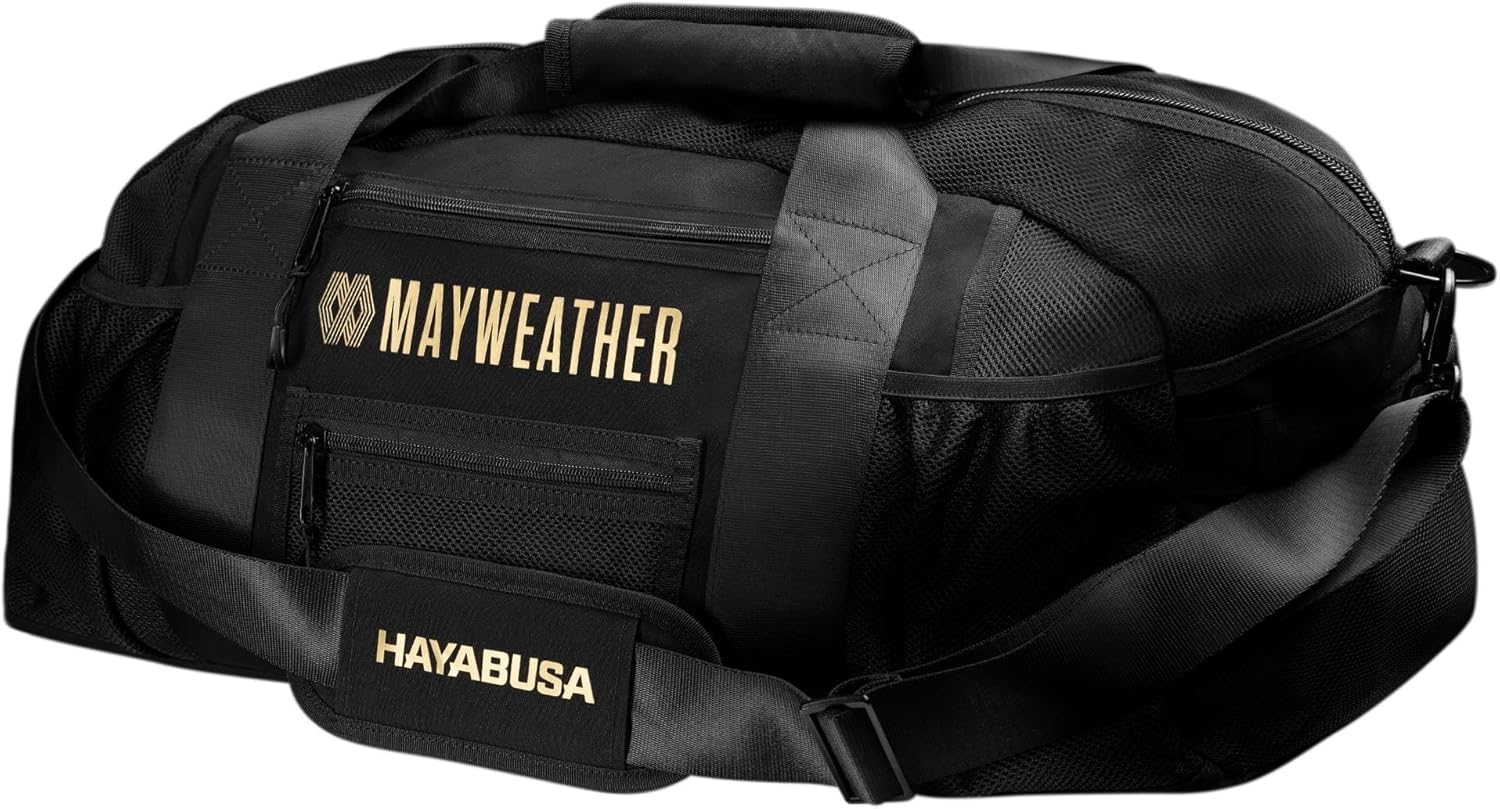 Sport Bag Hayabusa Mayweather Mesh Gym Black