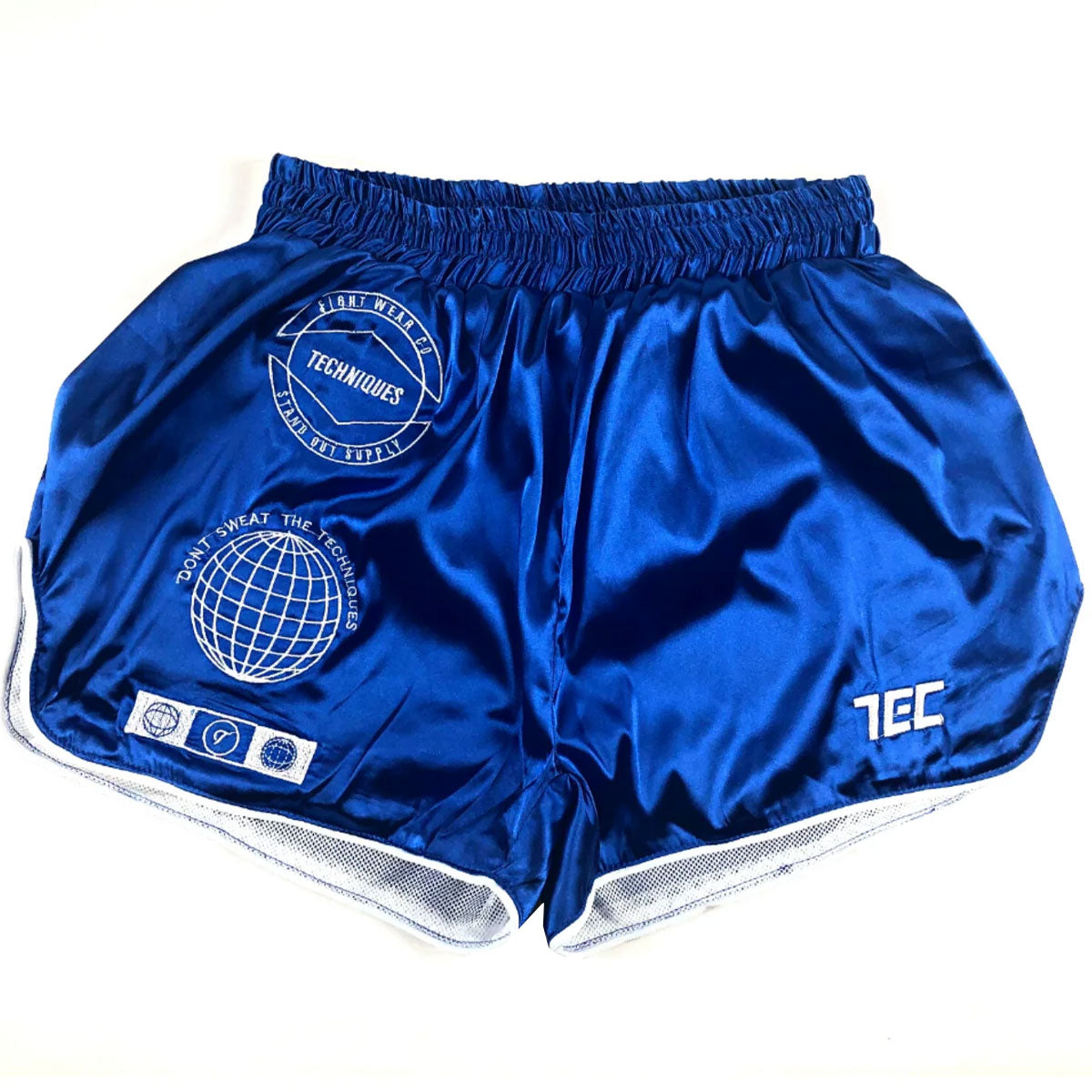 Shorts Muay Thai Style Standout Supply Blue Techniques Canada - L Size