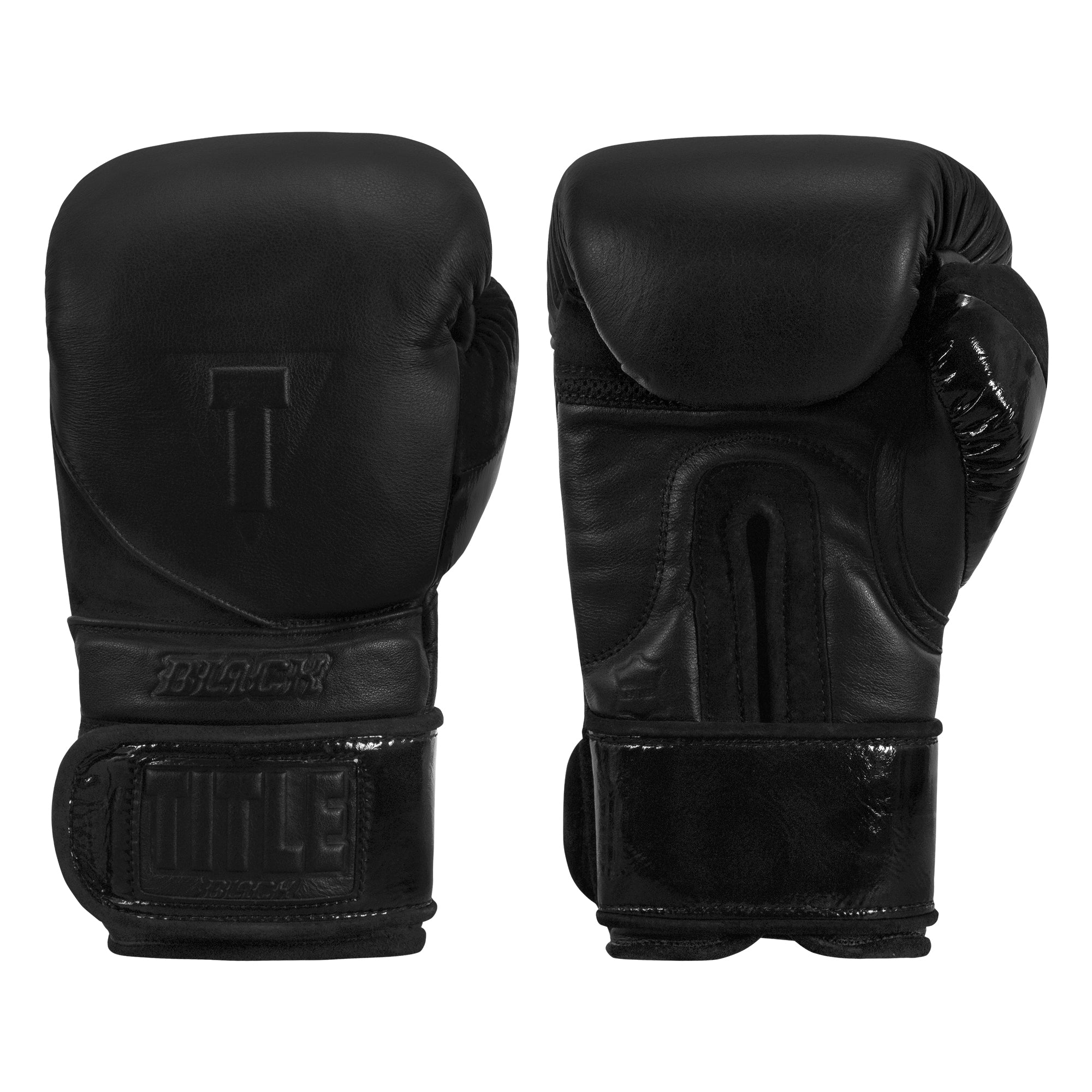 Boxing Gloves Title Training 2.0 Black - 18 OZ