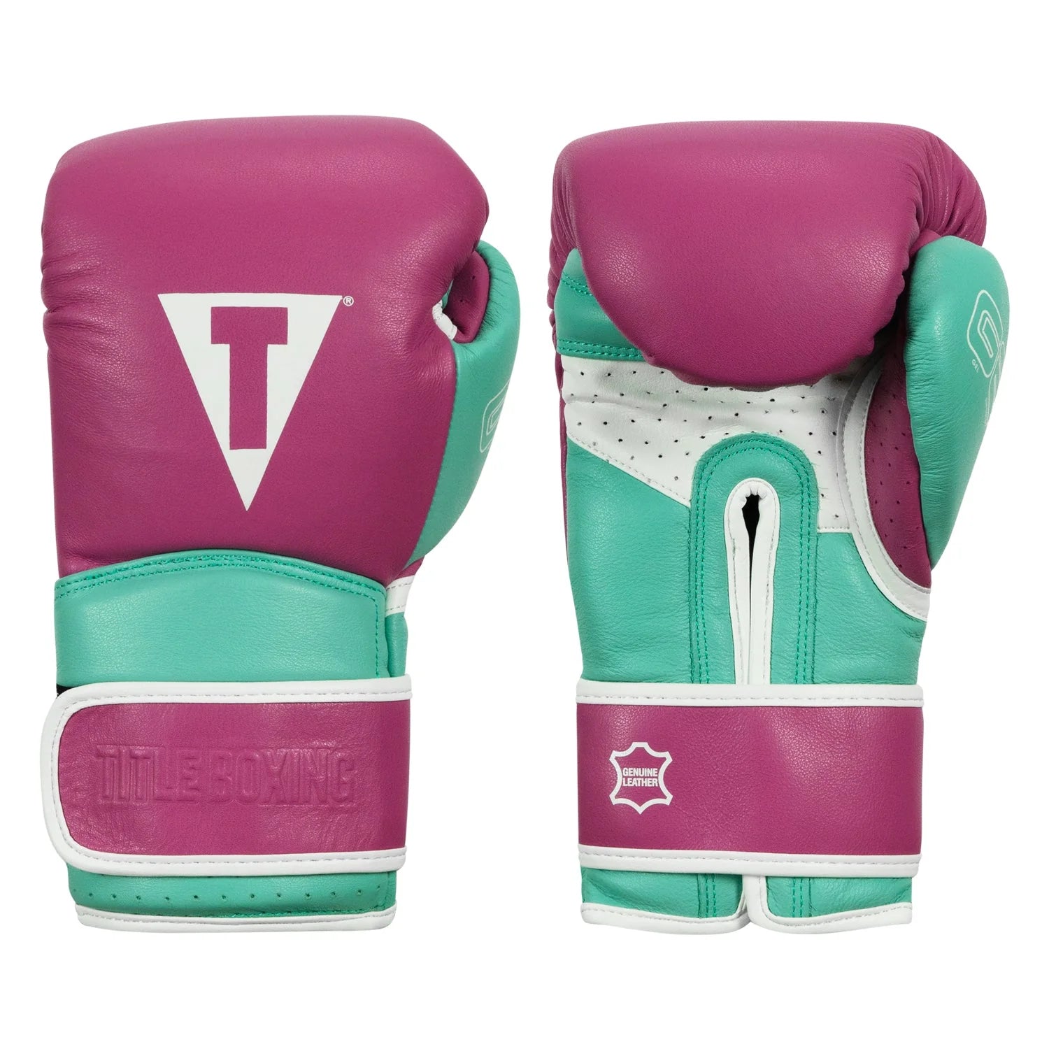 Boxing Gloves Title Gel Freestyle Training Pink - 14 OZ