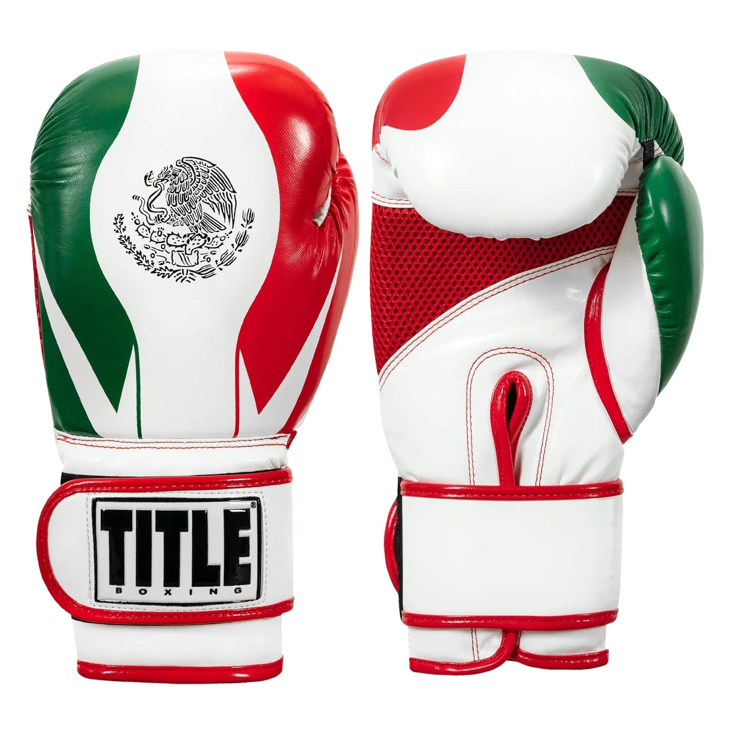 Boxing Gloves Title Infused Foam El Combate Mexico Training - L Size