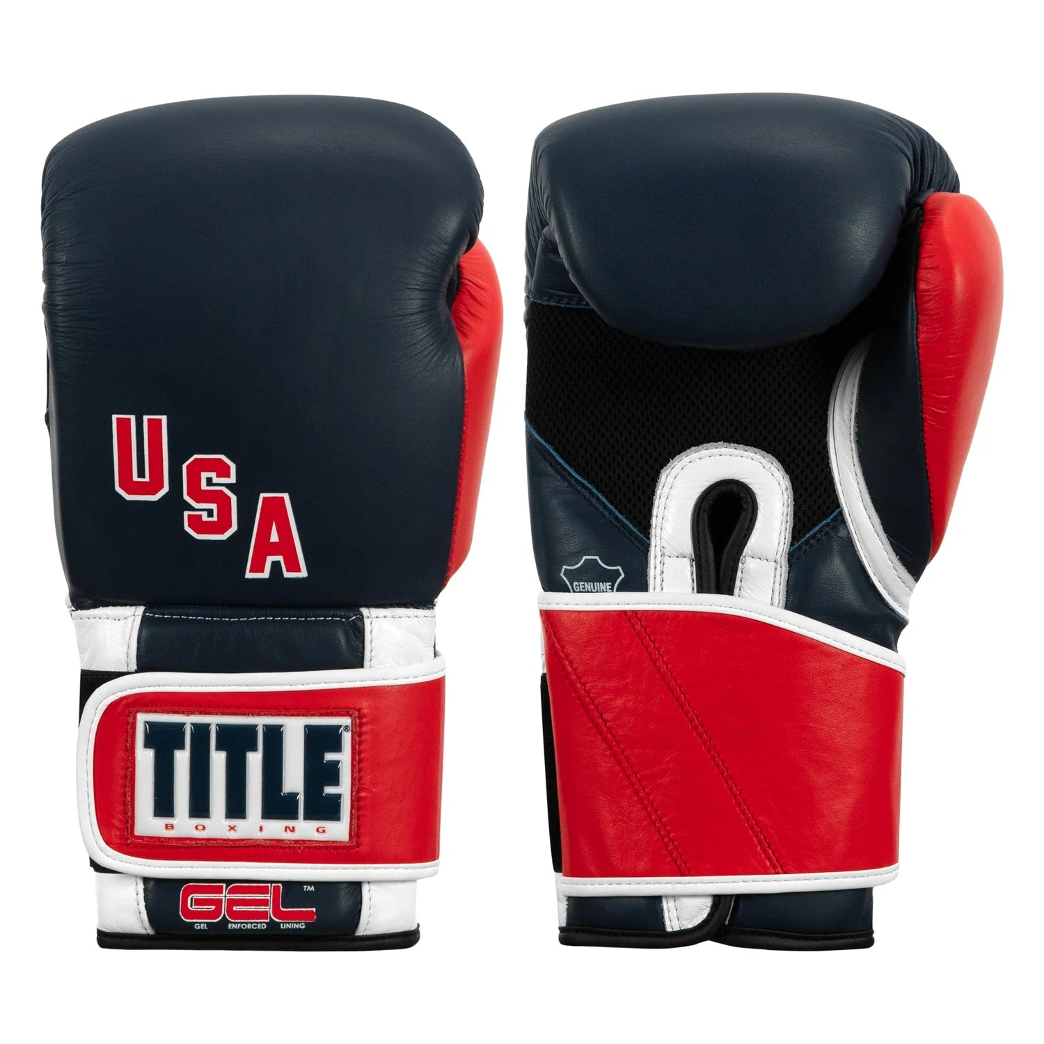 Boxing Gloves Sugar Ray Leonard 1976 Montreal Special Edition Leather Training - 18 OZ