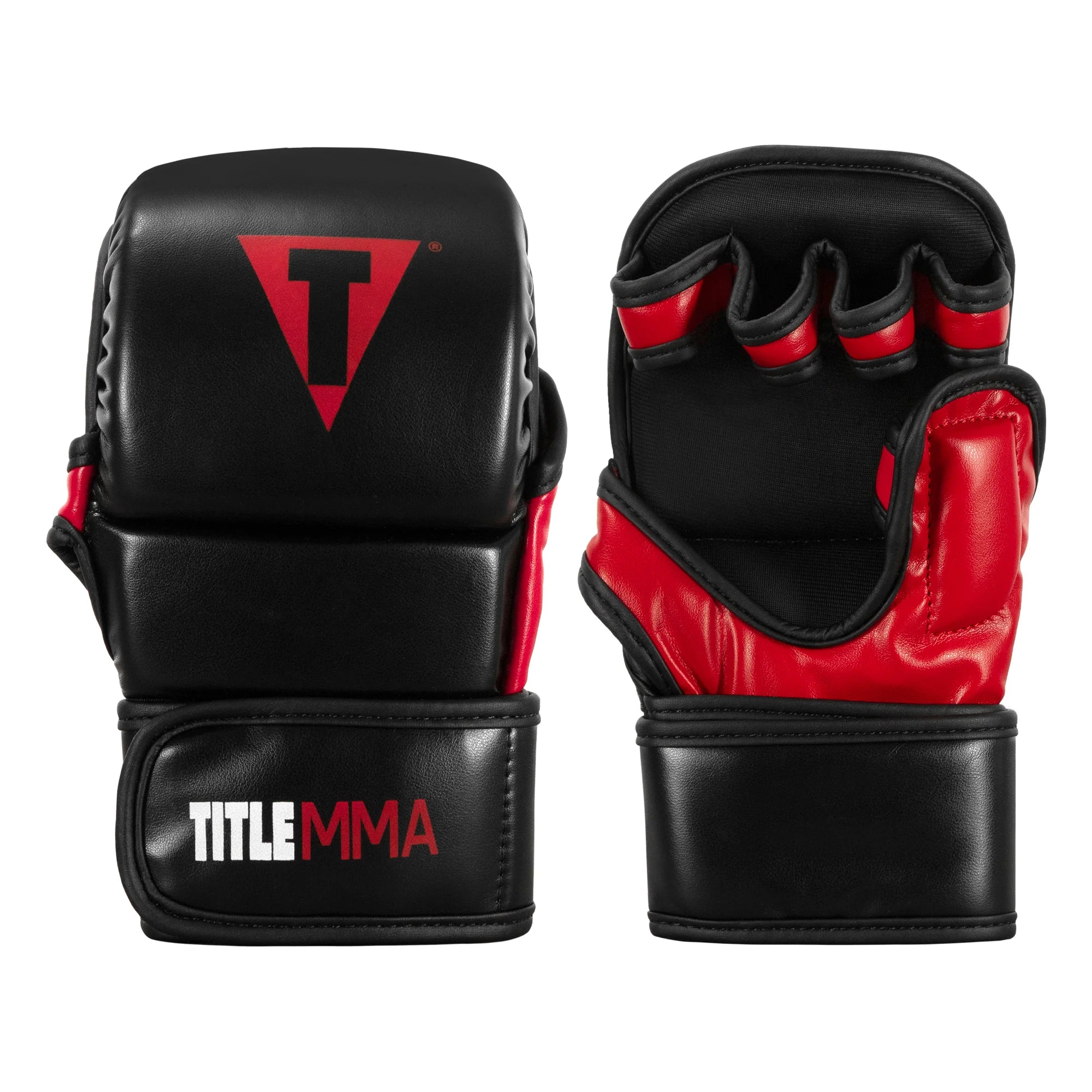MMA Gloves Title Sparring Black 4.5 oz - Regular Size