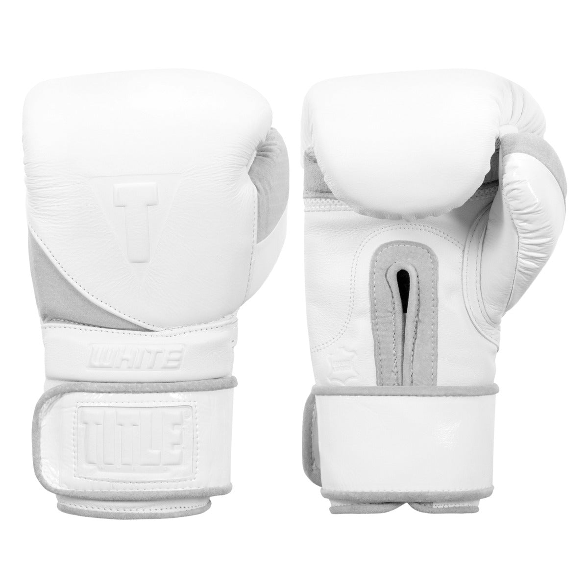 Boxing Gloves Title Training 2.0 White - 18 OZ