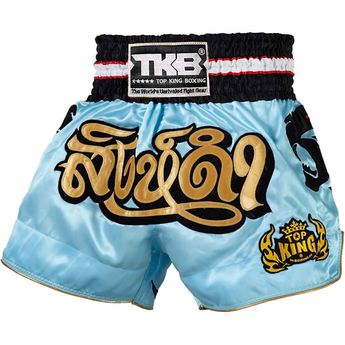 Shorts Martial Arts Top King Boxing TKTBS-045 Singh Dam Light Blue - S Size