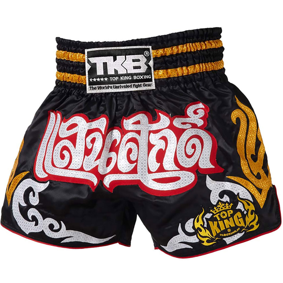 Shorts Martial Arts Top King Boxing TKTBS-056 San Sak Black - S Size