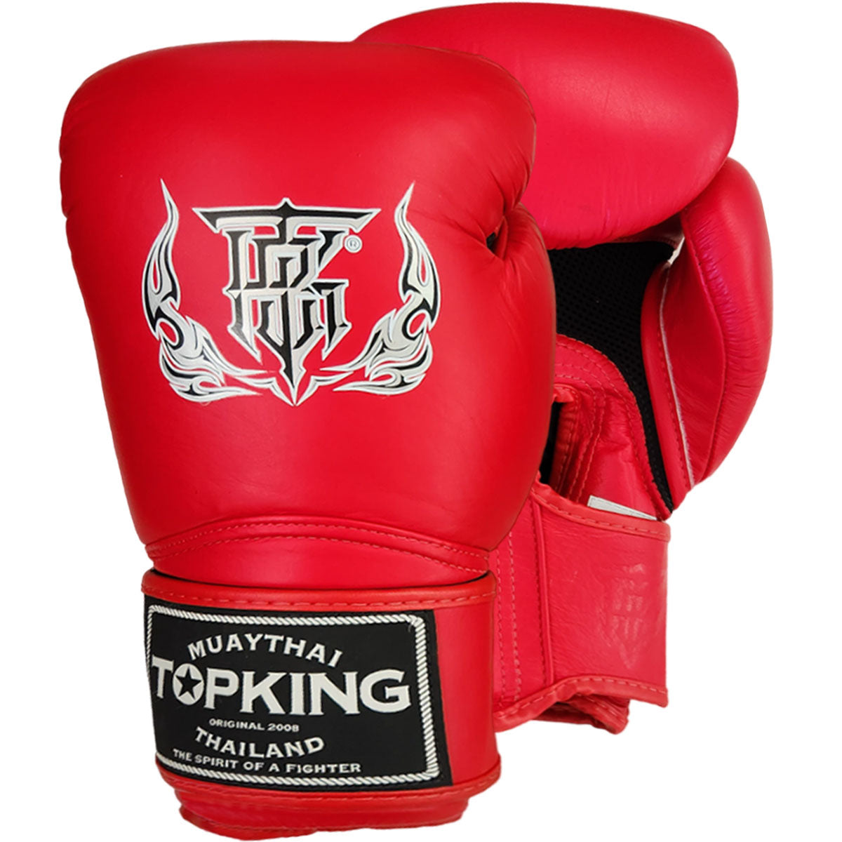 Boxing Gloves Top King TKBGSA Air Red Muay Thai - 14 OZ