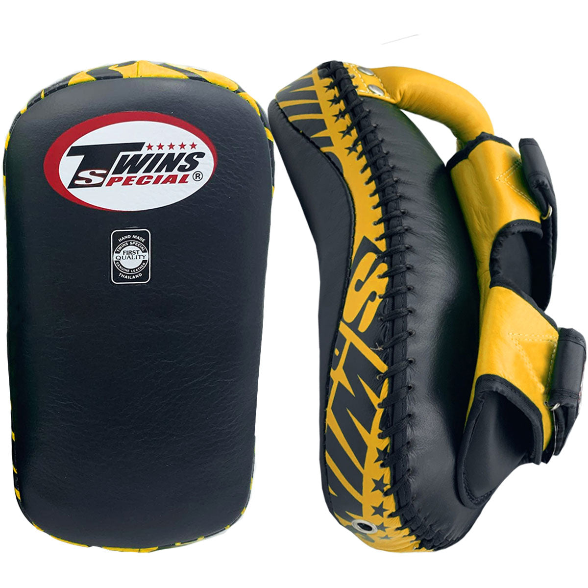 Kicking Pads Twins Special KPL-12 Black Yellow Deluxe - S Size