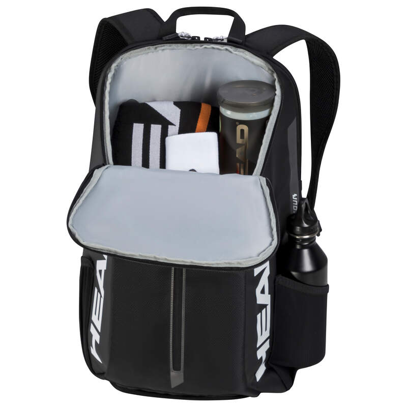 Tennis Backpack HEAD Tour 25L Black White