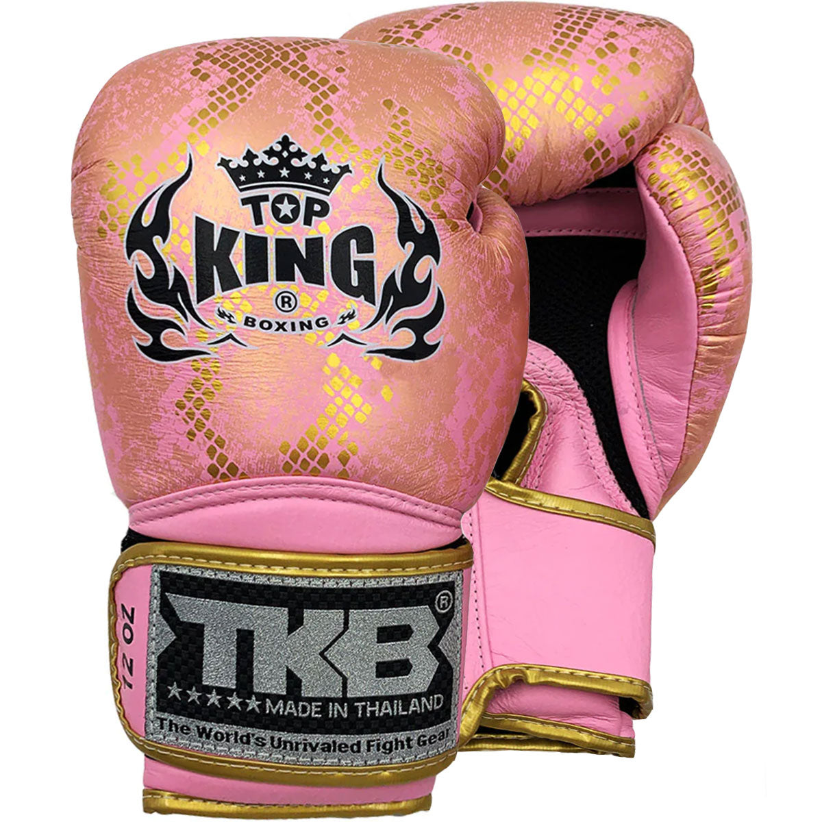 Top King Boxing Gloves TKBGSS-02 Air Pink Gold