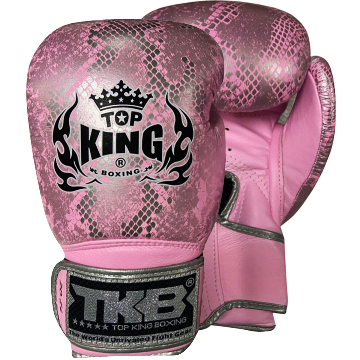 Top King Boxing Gloves TKBGSS-02 Air Pink Silver