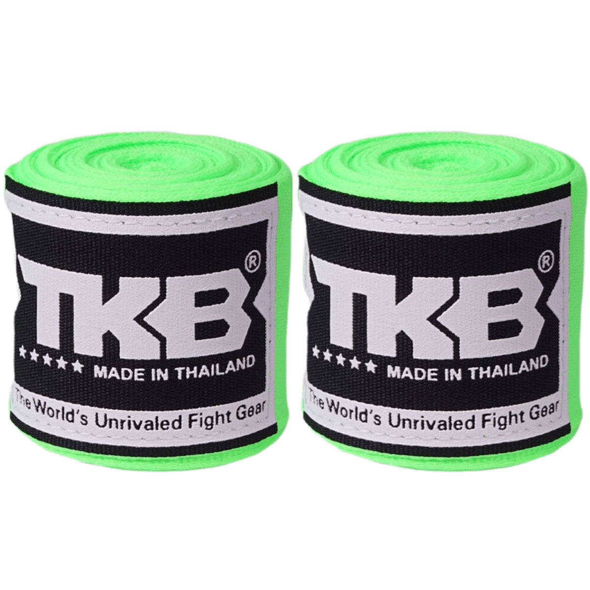 Handwraps Top King Boxing TKHWR-01 Green - 180 inch/4.5 m