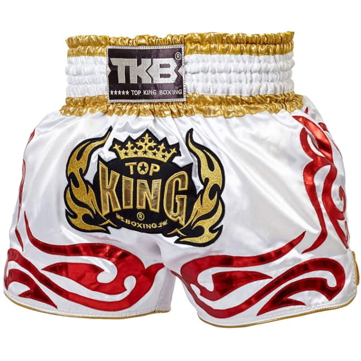 Shorts Martial Arts Top King Boxing TKTBS-096 White - S Size