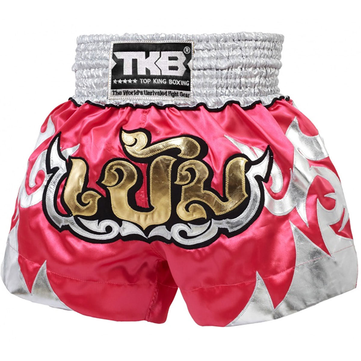 Shorts Martial Arts Top King Boxing TKTBS-084 Pink Khem - S Size