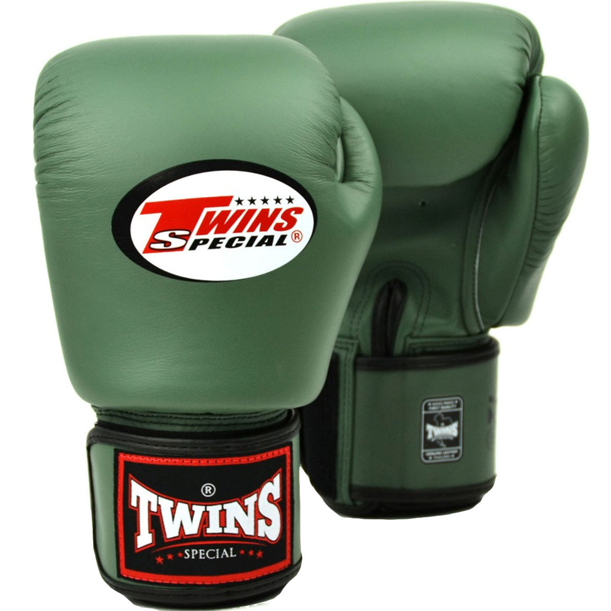 Boxing Gloves Twins Special BGVL-3 Olive Green - 14 OZ