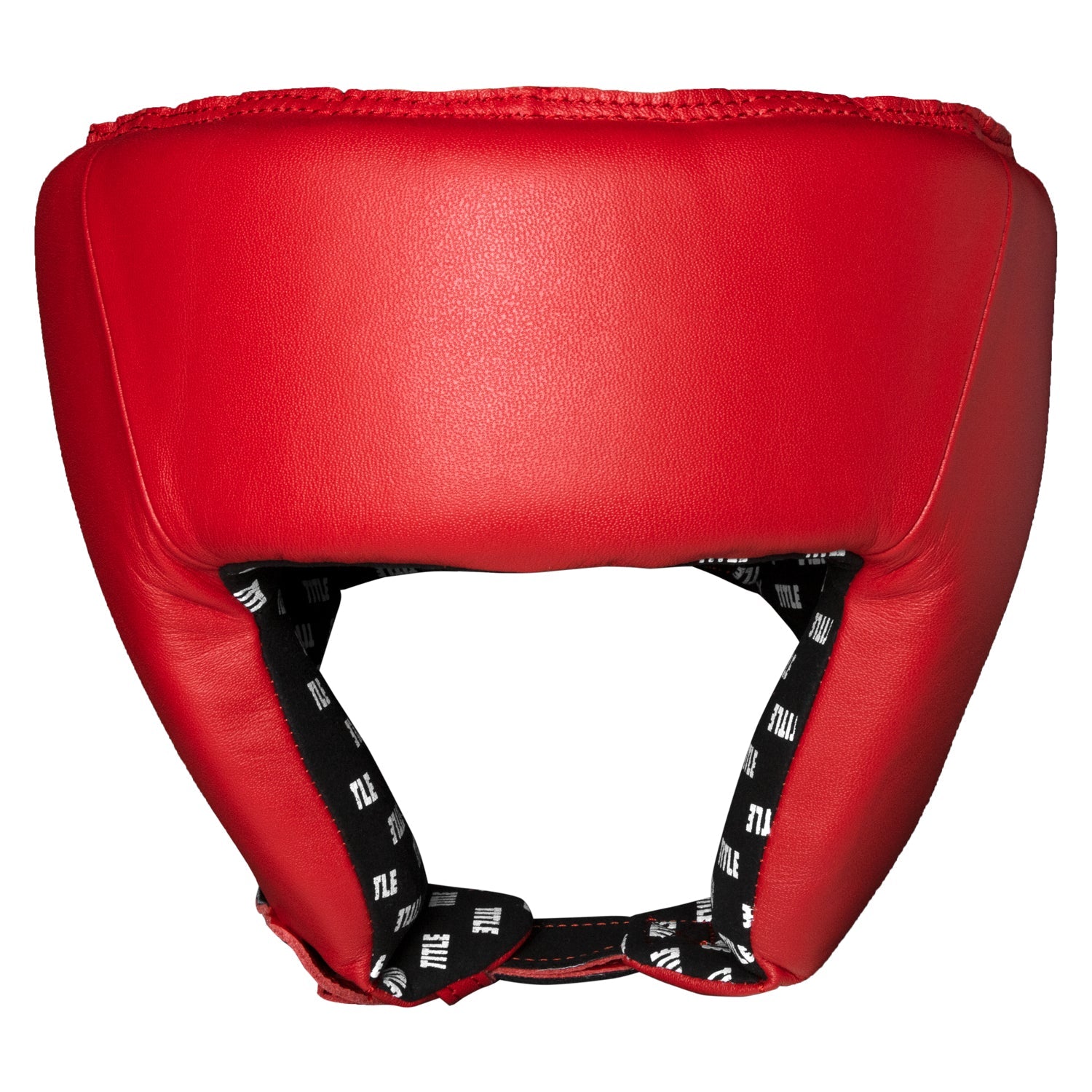 Headgear-Open Face USA Boxing Competition Title Blank Red - L Size