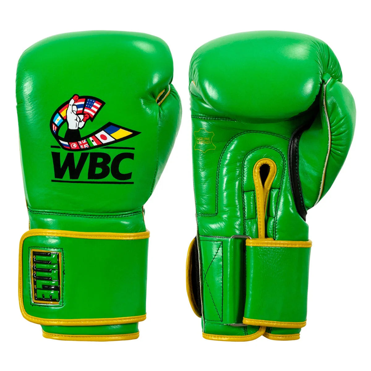 Boxing Gloves Title WBC by TITLE Boxing Bag Green/Black - 12 OZ