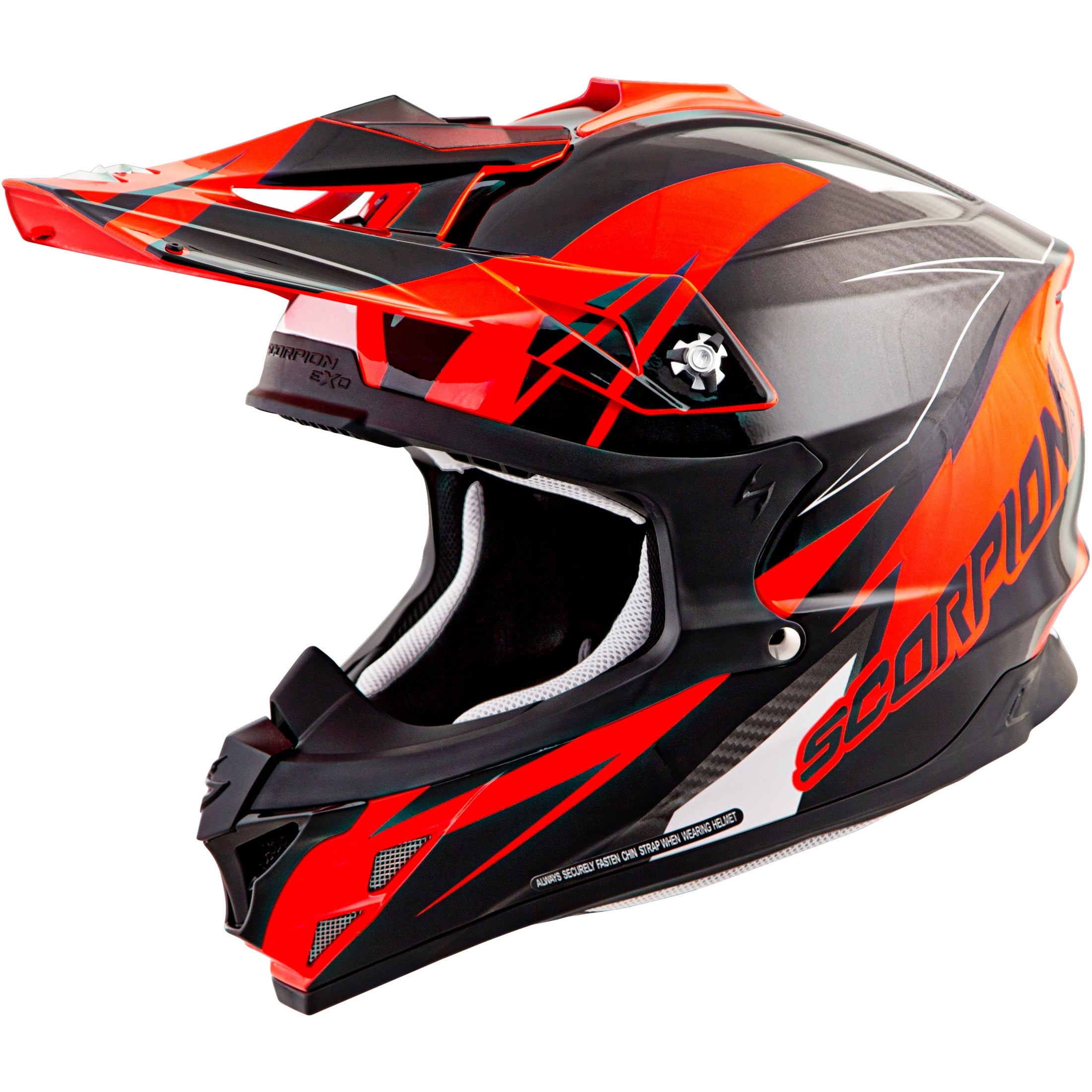 SCORPION EXO VX-35 OFF-ROAD HELMET KRUSH NEON ORANGE MD