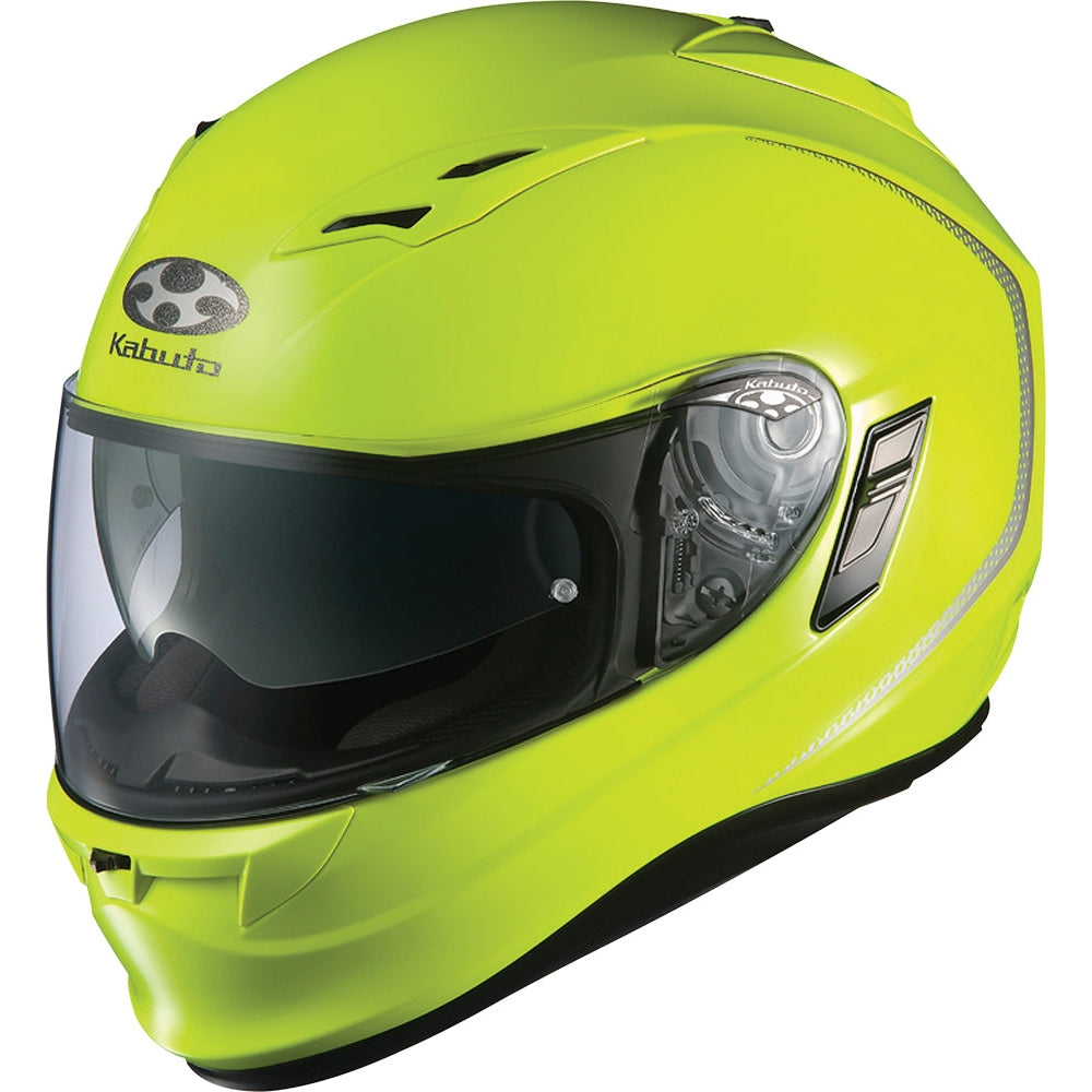 KABUTO KAMUI SOLID HELMET FLASH YELLOW 2X