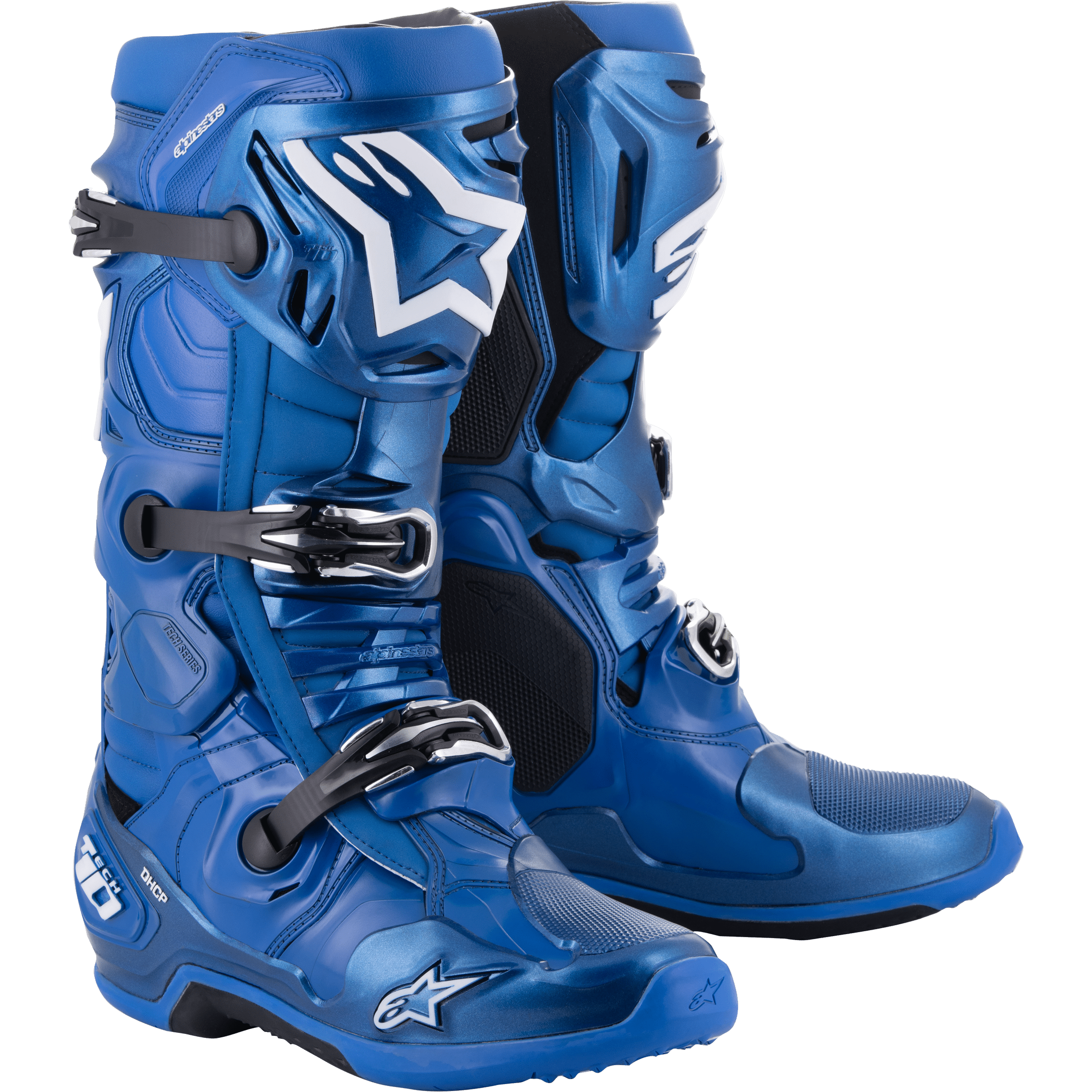 ALPINESTARS TECH 10 BOOTS BLUE/BLACK SZ 11