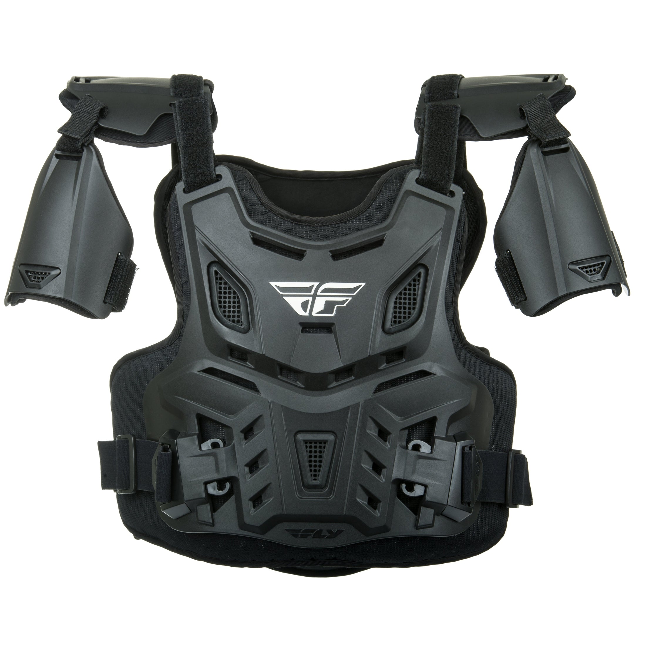 FLY RACING YOUTH CE REVEL ROOST GUARD BLACK