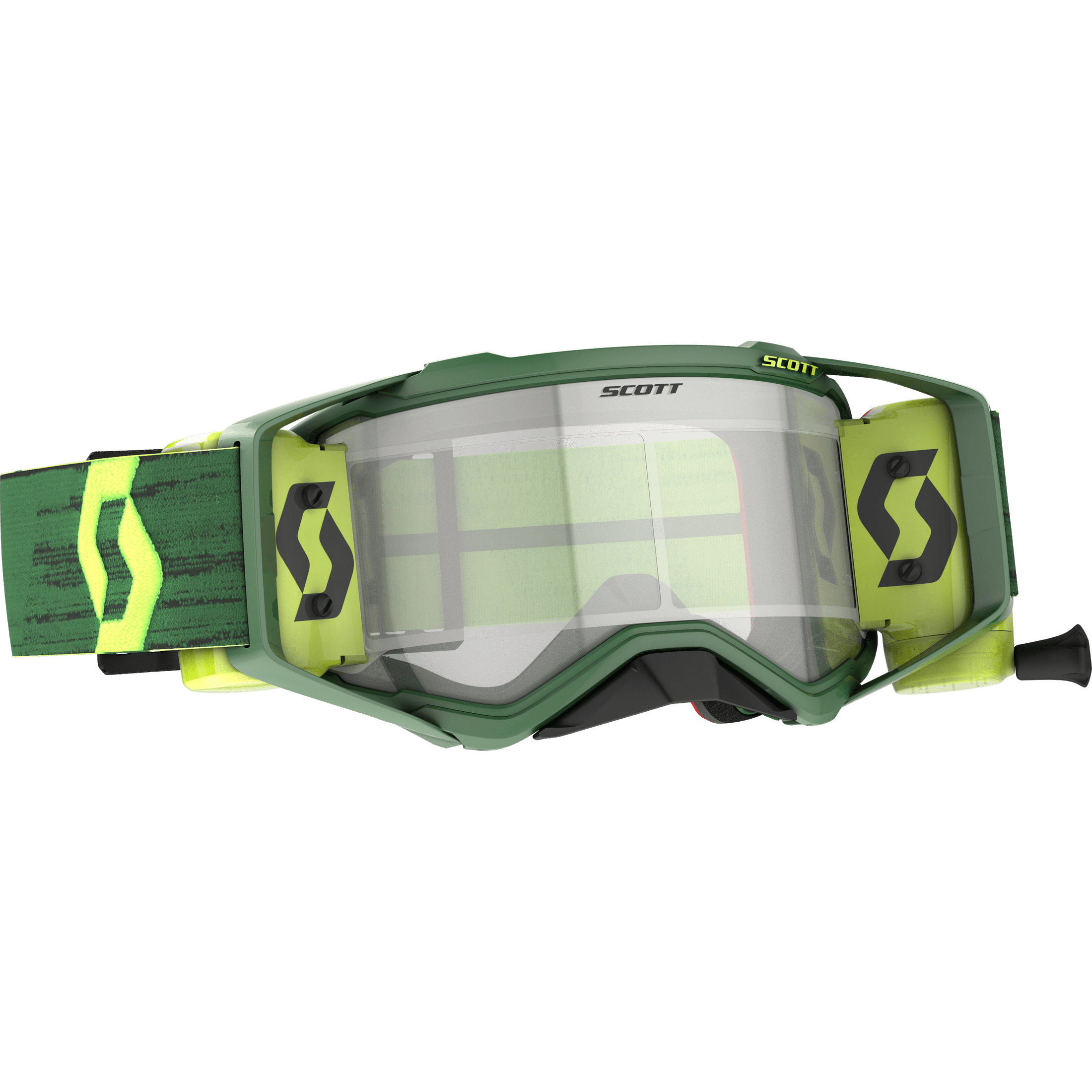 SCOTT PROSPECT GOGGLE WFS GREEN/YELLOW W/CLEAR WORKS