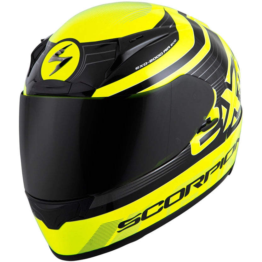 SCORPION EXO EXO-R2000 FULL-FACE HELMET FORTIS NEON/BLACK LG