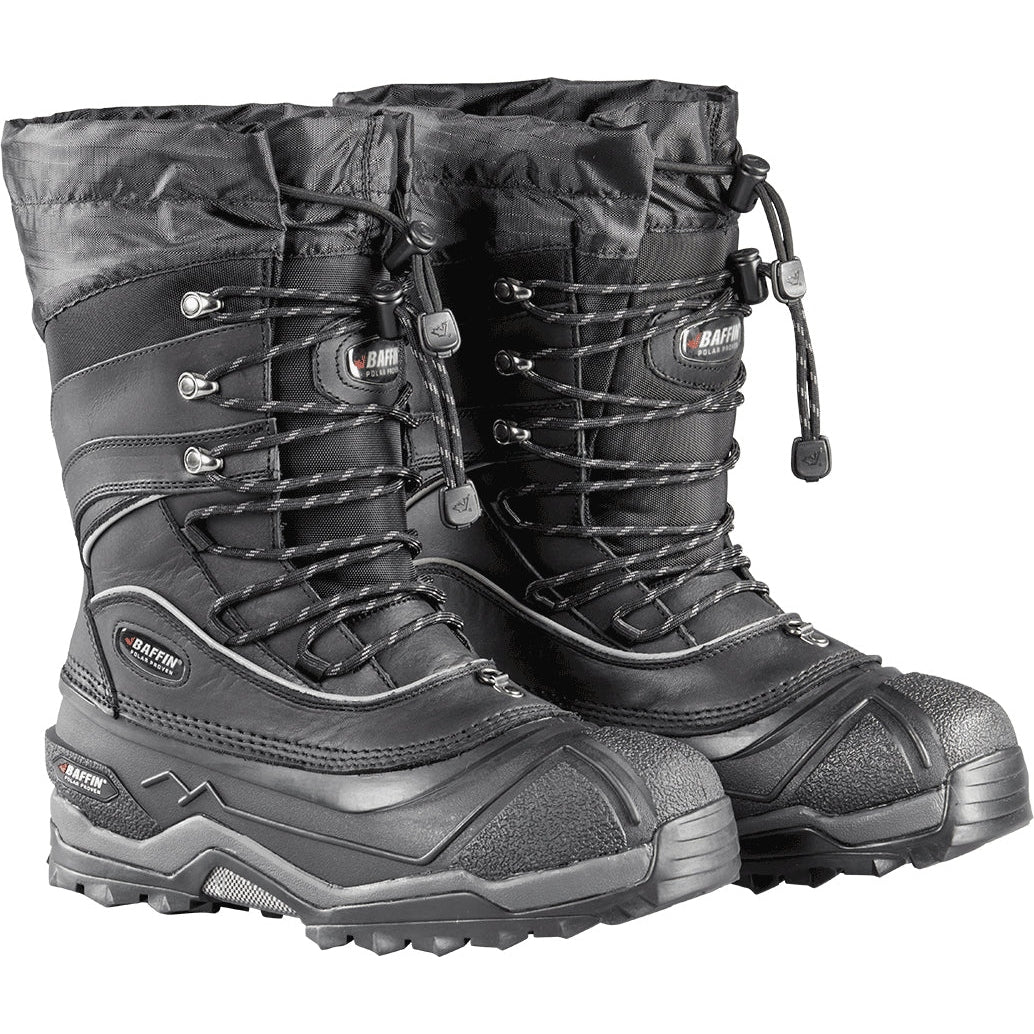 BAFFIN SNOW MONSTER BOOTS BLACK SZ 10
