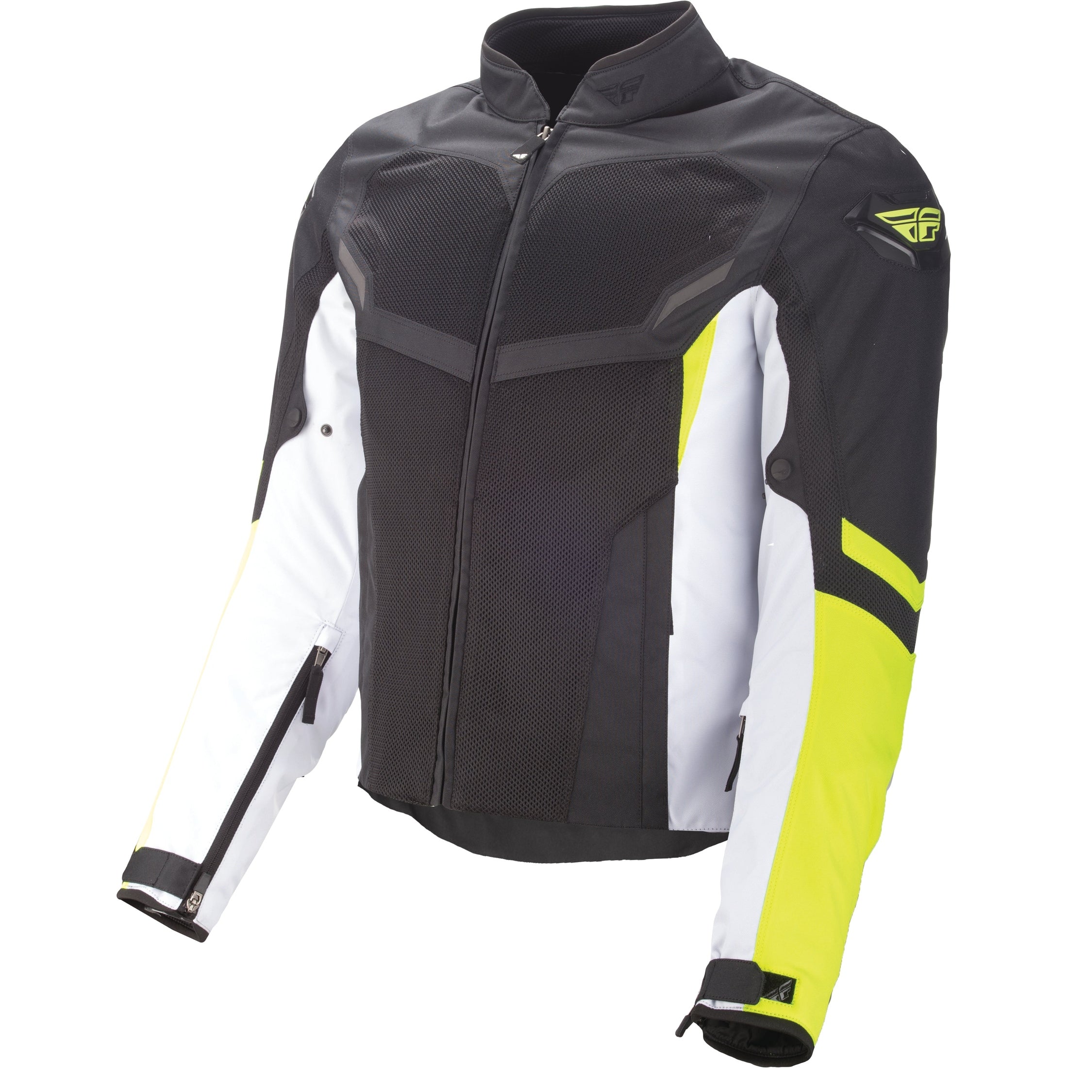 FLY RACING AIRRAID MESH JACKET HI-VIS/BLACK 2X