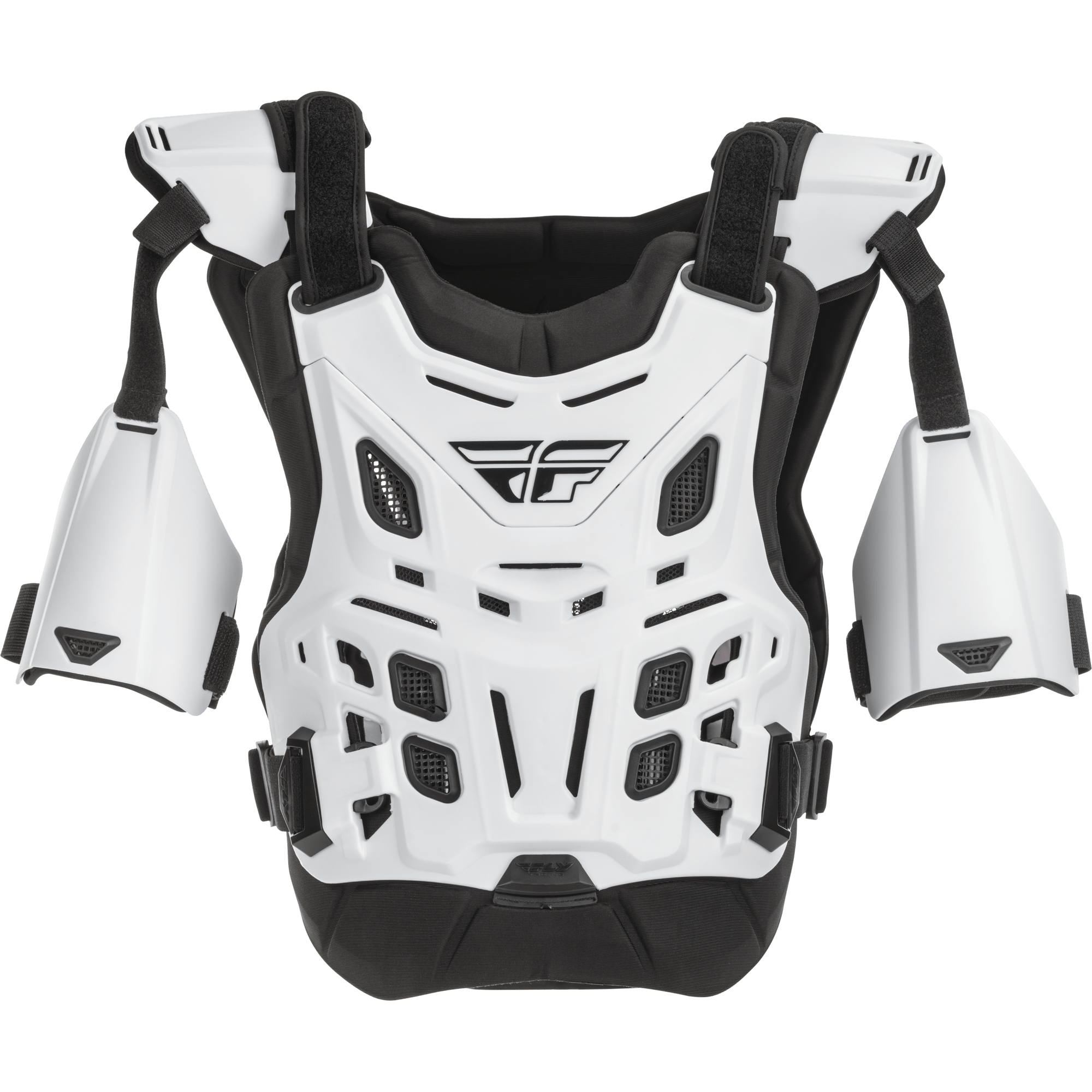FLY RACING CE REVEL XL ROOST GUARD OFFROAD WHITE ADULT