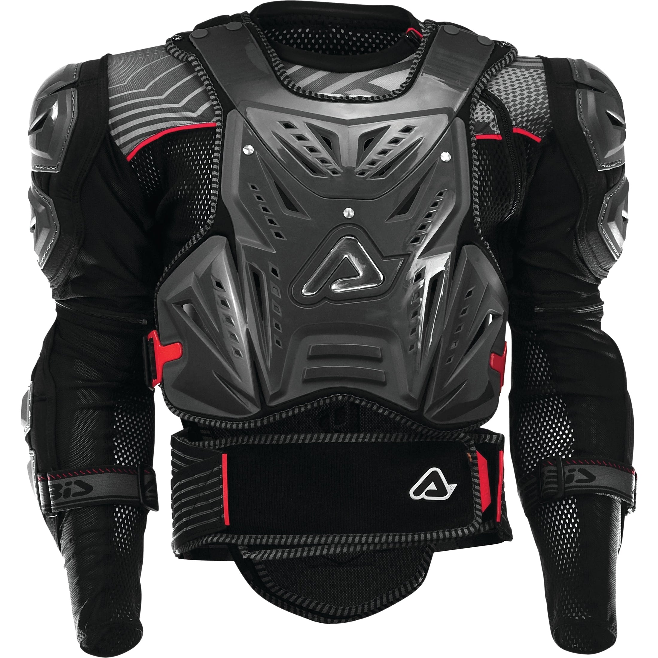 ACERBIS COSMO JACKET W/DEFLECTOR GREY 2X