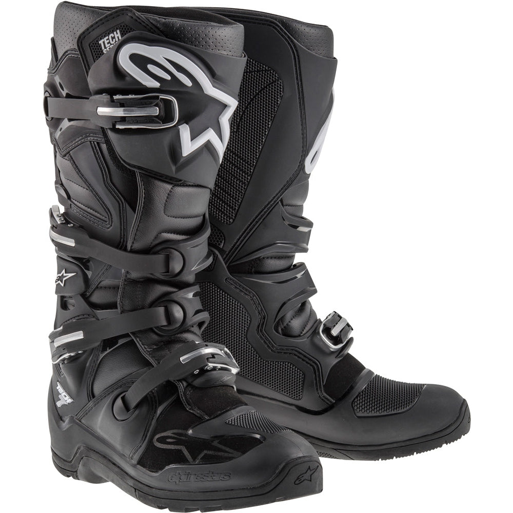 ALPINESTARS TECH 7 ENDURO BOOTS BLACK SZ 11
