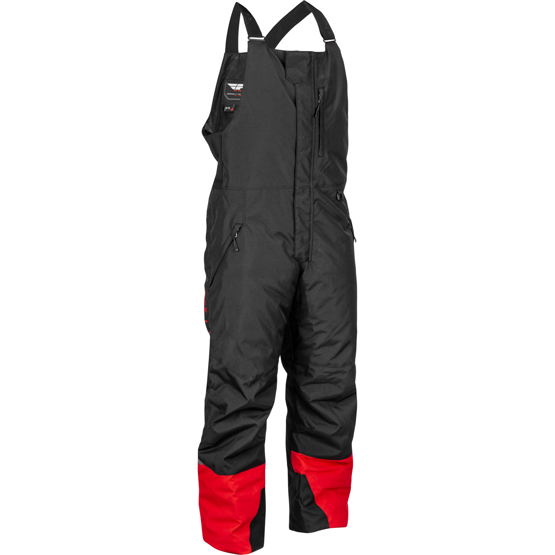 FLY RACING OUTPOST BIB BLACK/RED SM